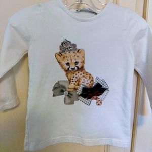 White cotton top by Balloon Chic